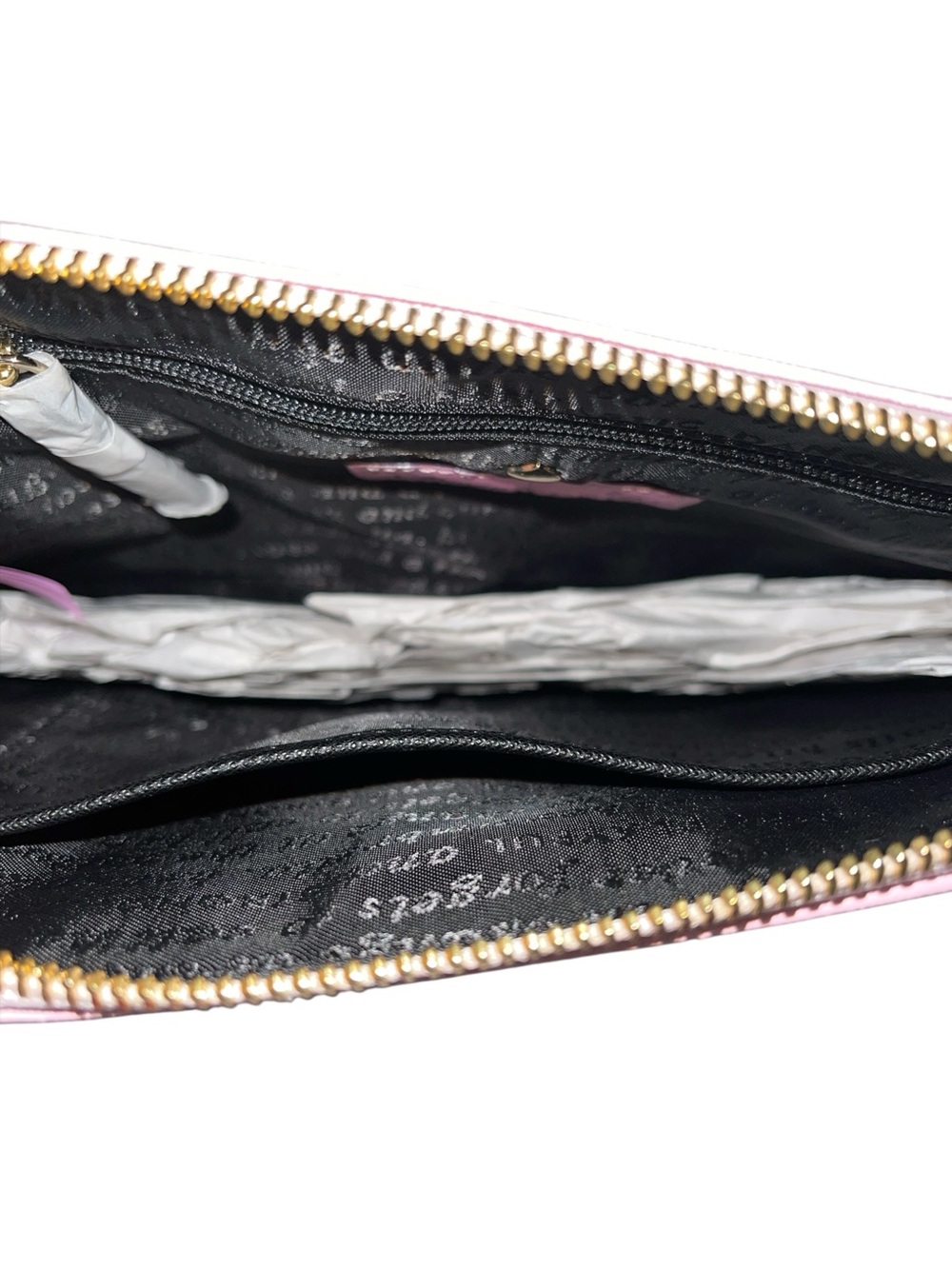KATE SPADE X DISNEY MUPPETS MISS PIGGY FANCY FRIDAY BRITTA WRISTLET CLUTCH - Picture 6 of 6